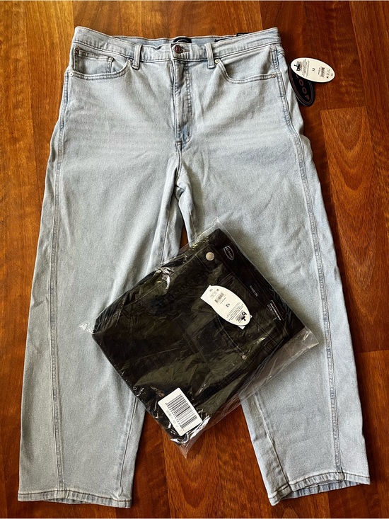 Scoop Denim - 2 New Scoop Stretch Denim Barrel Leg Jeans